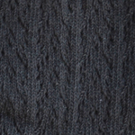 Crochet Crew Socks zwart tabbisocks