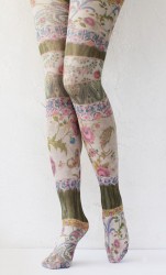 Desert winds printed opaque tights tabbisocks